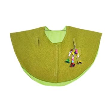 Imagem de WeiLaiKeQi Parrot Anti Scratch ombro Protetor de fraldas cabide de xale pássaro tornozelo anti Pet Pet Pet Pad para finches arasas, Verde