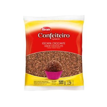 Imagem de Chocolate Granulado Escama Crocante 500g - Harald