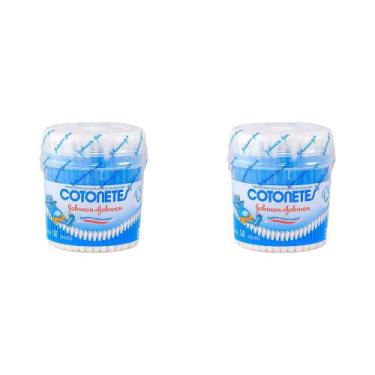 Imagem de Kit 2 Und Hastes Flexíveis Cotonetes De Copo 150 Und