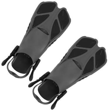 Imagem de 2pcs Snorkeling Fins para Velocidade e Conforto Aprimorados - Nadadeiras de Mergulho de Salto Aberto TPR para Nadar, para S para S (MD) (M) (Xl)