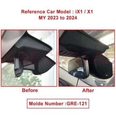 Imagem de Compatível com BMW I Chassis I3 I4 I7 IX IX3 IX1 U11 U12 Dash Cam Dashcam Câmera de painel de carro 4K Wifi Frontal e traseira OEM Plug Play Auto Car DVR(For BMW iX1,2K Front Cam)