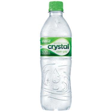 Imagem de Água Mineral Natural Com Gás crystal 500ml