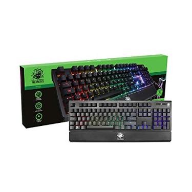 Imagem de 5+ Teclado Mecânico para Pc Gamer com Iluminação Rgb