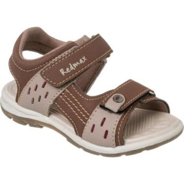 Imagem de Sandália Infantil Menino Casual Confortável Caminhada Ajuste Fácil Lev