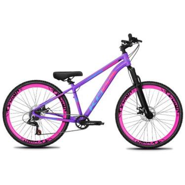 Imagem de Bicicleta Aro 29 KOG 1X7 Tipo Freeride Viking Hupi Gios, Lilas brilho,