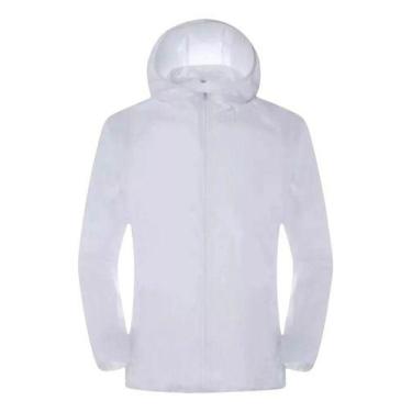 Imagem de Corta Vento, Capa De Chuva, Com Capuz! - LNGXO, 4GG, Branco