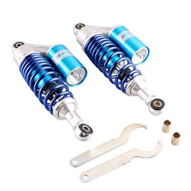 Imagem de GZYF Amortecedores de ar ajustáveis traseiros de 280 mm de 280 mm universais para Honda para Suzuki para Kawasaki para Yamaha Scooter ATV Go Kart Quad Dirt Sport Bikes, Bule