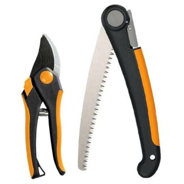 Imagem de Fiskars Conjunto de serra dobrável 9564 e poda (descontinuado pelo fabricante)