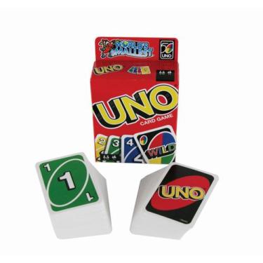 Imagem de Mini jogo de brinquedo - uno (mattel) - WORLDS SMALLEST