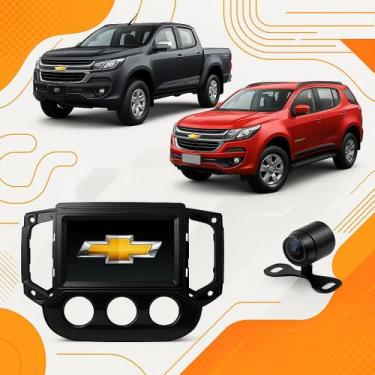 Imagem de Kit Multimidia Gm S10 e Trailblazer c/Ar Analógico 2017-2020 - First O