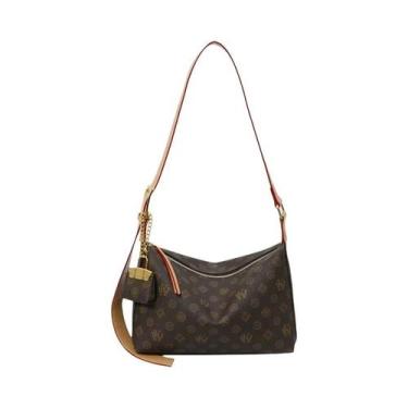 Imagem de Bolsa Feminina De Couro PU De Grande Capacidade Bolsa Tote Simples E E