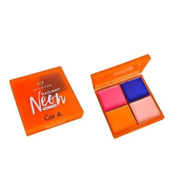 Imagem de Paleta de Sombra Radiant Cores Neon Jasmyne, COR A