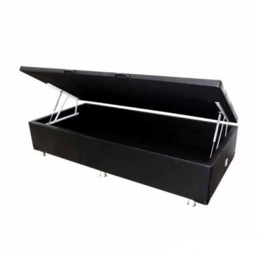 Imagem de Base Box Com Baú Solteiro 36x88x188 Preta