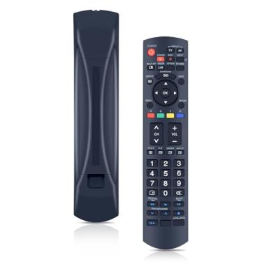 Imagem de Controle remoto de substituição para Panasonic TC-55CX420U N2QAYB000120 TC-L32X30 TC-26LE60 TC-26LX50 TC-26LX60C TC-32LX50 TC-32LX60C Viera TV HDTV LCD