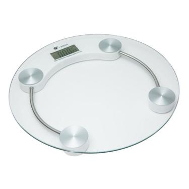 Imagem de Balança Digital Para Banheiro Vidro Temperado Até 150 Kg
