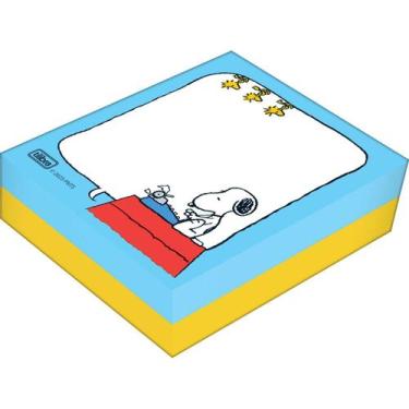 Imagem de Bloco Tilembrete Snoopy 80X91mm 100 Folhas, Único