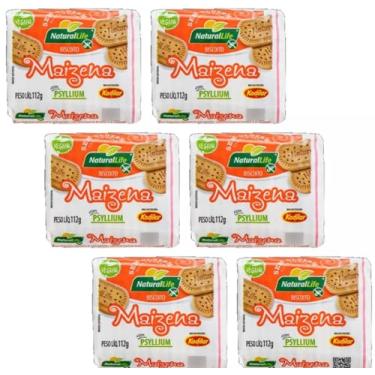 Imagem de Kit com 6 Biscoito de Maizena Vegano S/Glúten Kodilar 112g