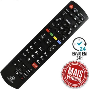 Imagem de Controle Para Tv Panasonic com botão Netflix - VC