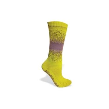 Imagem de Meia de Corrida Kanxa Poliamida Galaxy, 33/38, Amarelo