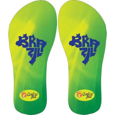 Imagem de Chinelo estampado (Futebol) - Confort Pés, Fut1, 43/44