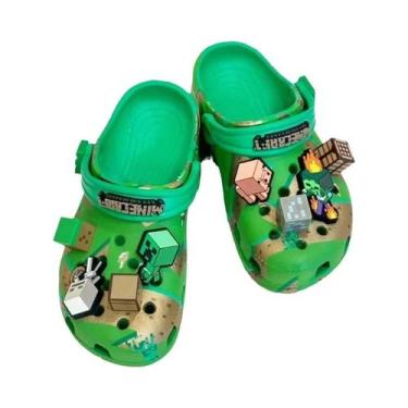 Imagem de Chinelos De Verão Infantis Com Personagem De Desenho Animado Verde, An