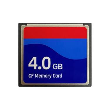 Imagem de Novo cartão de memória flash compacto de 4 GB tipo I 4.0 gig original para câmera digital DSLR CF Card