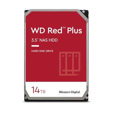 Imagem de HDD Desktop Western Digital RED Plus 14TB NAS SATA6 7200RPM 512MB 3.5''