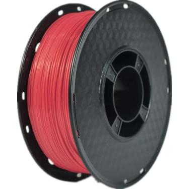 Imagem de RANKI Filamento de TPU (poliuretano termoplástico) flexível de 1,75 mm, filamento de impressora 3D, precisão dimensional +/- 0,05 mm, 98A, carretel de 1 kg, vermelho
