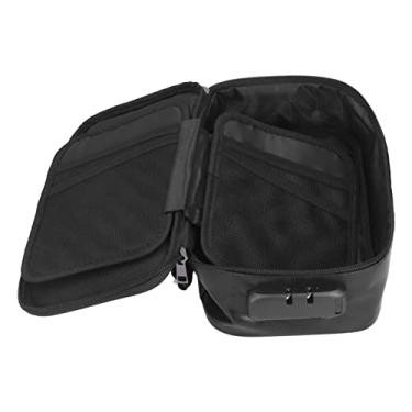 Imagem de aqxreight Bolsa de Documentos à Prova de Fogo Com Bloqueio Portátil de Bolsa de Documentos à Prova de Fogo para Camada de Travelblack, Uma de de de Incêndio Com Proférico Com de Bloqueio de