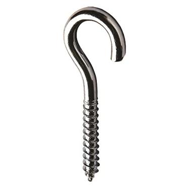 Imagem de Gancho com Rosca Zincado, 3.4 x 60 mm, 5 unidades Fixtil GAN/04