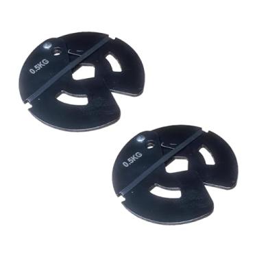 Imagem de YIJU 2x Anilhas de Peso Fracionadas, Anilhas de Microtroca para, Halterofilismo com Barra de 1,25 lb para Academia de Fitness