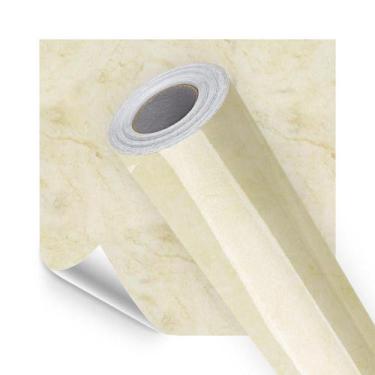 Imagem de Kit 10 Metros de Papel de Parede Lavavel Marmore Travertino Bege - Ope