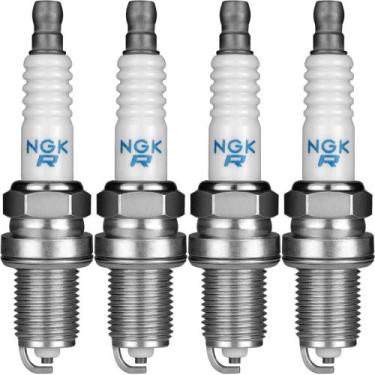 Imagem de Jogo Kit 4 Velas Ignição Vw Gol 1.8 8v 2002 a 2022 Ngk