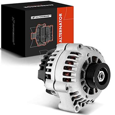Imagem de A-Premium Alternador Compatível Com Chevrolet S10 01-04, Blazer 00-05 E Gmc Jimmy 01-05, Sonoma Oldsmobile Bravada, V6 4.3L, 100A 12V Cw, Polia De Embreagem 6 Ranhuras, Substituição Nº 40012238, 104