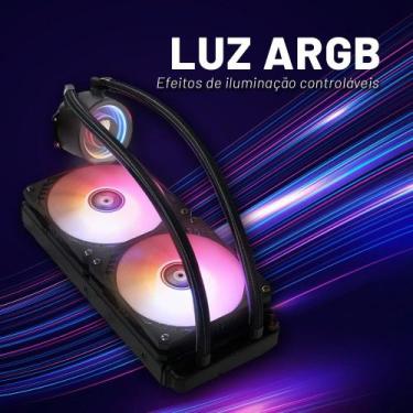 Imagem de Water Cooler Argb Para Processador Intel 2066/775/2011 v3 / 2011/1151/