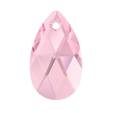 Imagem de creative club 50 Peças De Pingente Lustre Cristal Facetado Tcheco Em Formato Pera, Contas Soltas, Coletor Sol, 22 Mm, Grande, Pedra Nascimento Rosa Outubro Para Artesanato Joias Faça Você Mesmo Cce-