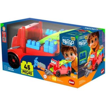 Imagem de Brinquedo para Montar Megatruck Aventura CLICK com 45 Peças e Acessóri