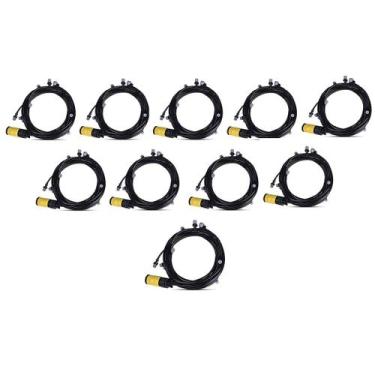 Imagem de Mangueira Climatizadora Kit 10 Uni Sistema Irrigacao 10 M Jardim Quint