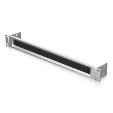 Imagem de Ubiquiti UniFi Silver 1U Rack Mount Brush OCD Panel for 19" Network Rack or Server Cabinet (UACC-Rack-Panel-Brush-1U)