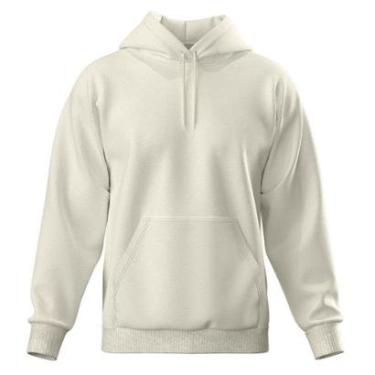 Imagem de Moletom Canguru Blusa de Frio Com Capuz Algodão Inverno Relaxado-Masculino