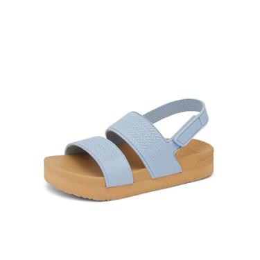 Imagem de REEF Sandália feminina Little Water Vista, Azul empoeirado, 10 Toddler