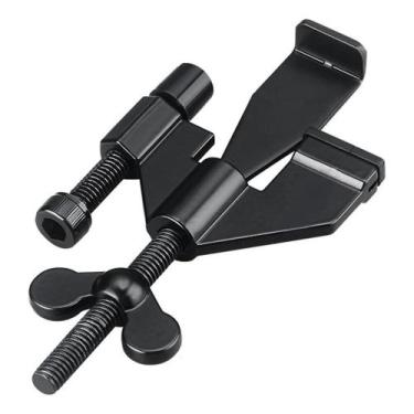 Imagem de Trava portátil de segurança para porta em aço inoxidável 304 com bolsa