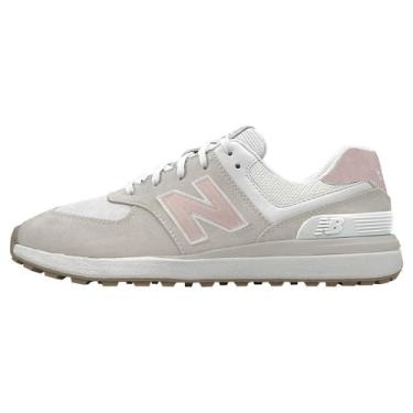 Imagem de New Balance Tênis de golfe feminino 574 Greens V2, rosa, 36