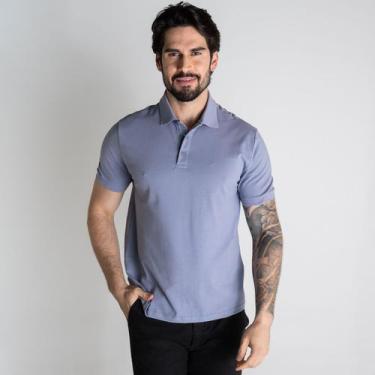 Imagem de Camisa Polo Ellus Classic Lilas, GG