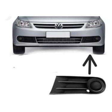 Imagem de Grade Moldura Milha Gol Saveiro Voyage G5 2009/. Sem Furo