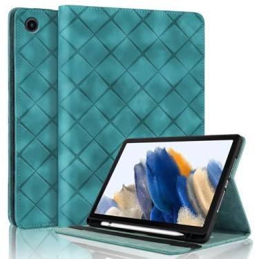 Imagem de Rosbtib Capa para Samsung Galaxy Tab A9+ 11 polegadas, capa para Galaxy Tab A9 Plus com suporte para lápis, suporte de couro PU com vários ângulos de visualização compatível com Galaxy Tab A9 Plus