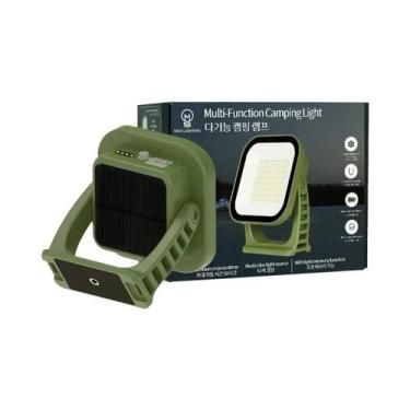 Imagem de Lâmpada De Camping Portátil Solar De 13500mAh Recarregável Rápida Magn