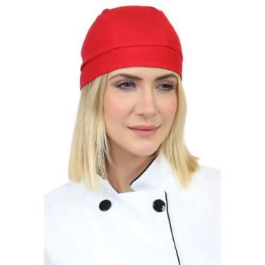 Imagem de Bandana Cozinheiro Chefe - DEMORGAN, Vermelho, UN