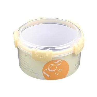 Imagem de Lancheira com Divisória Pote Hermético Redondo 1100ml