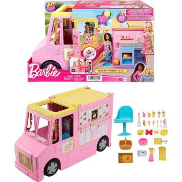 Imagem de Barbie Profissões Veículo Caminhão de Limonada Mattel HPL71